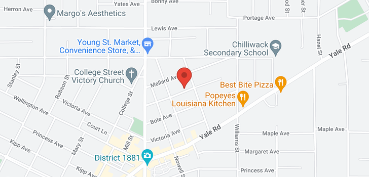 map of 46071 CLEVELAND AVENUE